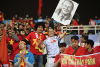 [ẢNH] Những khoảnh khắc đáng nhớ trong chiến thắng lịch sử 4-0 của U23 Việt Nam trước U23 Thái Lan