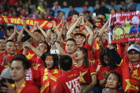 [ẢNH] Những khoảnh khắc đáng nhớ trong chiến thắng lịch sử 4-0 của U23 Việt Nam trước U23 Thái Lan