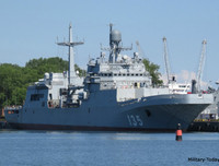 [ẢNH] Hải quân Nga tiếp nhận tàu đổ bộ Ivan Gren trang bị pháo 6 nòng AK-630M