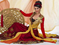 Những trang phục dân tộc Việt Nam từng chinh chến tại Miss Universe