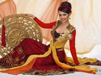 Những trang phục dân tộc Việt Nam từng chinh chến tại Miss Universe