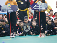 [ẢNH] Võ sĩ nhí khuấy đảo đại hội võ thuật: 