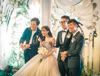 Cận cảnh đám cưới siêu hot của con gái Minh 