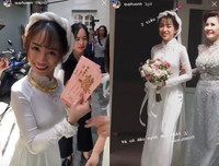 Cận cảnh đám cưới siêu hot của con gái Minh 