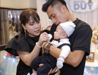 [ẢNH] Dàn cầu thủ giản dị tới chung vui với Duy Mạnh trong lễ ăn hỏi