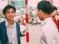 [ẢNH] Dàn cầu thủ giản dị tới chung vui với Duy Mạnh trong lễ ăn hỏi