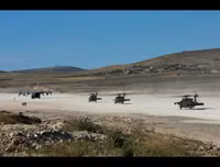 [ẢNH] Không lực Mỹ hé lộ hình ảnh MV-2 Ospre và C-130J Hercules hoạt động ở Syria