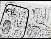 [ẢNH] Nhật ký bằng tranh về những ngày sống trong khu cách ly đầy xúc động của nữ du học sinh