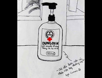 [ẢNH] Nhật ký bằng tranh về những ngày sống trong khu cách ly đầy xúc động của nữ du học sinh