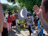 [ẢNH] Chiêm ngưỡng Nhật thực đẹp hiếm có tại nhiều nơi trên thế giới