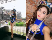 Cô gái phụ mẹ bán cá vô tình làm