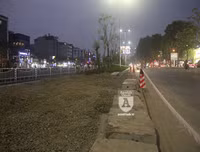 [ẢNH] Phần đường Láng không dành cho xe máy: Nhiều người bị 