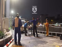 [ẢNH] Phần đường Láng không dành cho xe máy: Nhiều người bị 