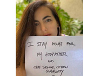 [ẢNH] Những người nổi tiếng hưởng ứng phong trào #IStayhomefor