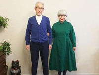 [ẢNH] Cặp vợ chồng già Nhật Bản diện đồ đôi suốt 38 năm khiến dân mạng 