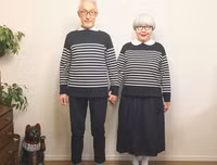 [ẢNH] Cặp vợ chồng già Nhật Bản diện đồ đôi suốt 38 năm khiến dân mạng 