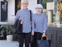 [ẢNH] Cặp vợ chồng già Nhật Bản diện đồ đôi suốt 38 năm khiến dân mạng 