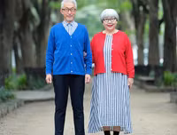 [ẢNH] Cặp vợ chồng già Nhật Bản diện đồ đôi suốt 38 năm khiến dân mạng 