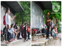 [Ảnh] Lạ trước hình ảnh so sánh Hà Nội trước và trong ngày nghỉ lễ