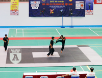 [Ảnh] Những hình ảnh đầu tiên về giải võ thuật lớn nhất miền Bắc đang diễn ra