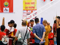 [Ảnh] Những hình ảnh đầu tiên về giải võ thuật lớn nhất miền Bắc đang diễn ra