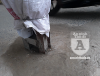 Hà Nội: Người dân đã tháo dỡ barie tự ý lắp đặt cản trở giao thông