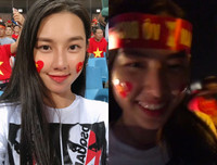 [ẢNH] Muôn vàn cách ăn mừng của Sao khi đội tuyển Việt Nam vào chung kết AFF Cup 2018