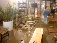 Thái Nguyên ngập lụt kỷ lục, ô tô 