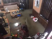 Thái Nguyên ngập lụt kỷ lục, ô tô 