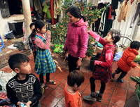 Cuộc sống đói nghèo trong những gia đình 