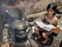 Cuộc sống đói nghèo trong những gia đình 