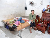 Cuộc sống đói nghèo trong những gia đình 