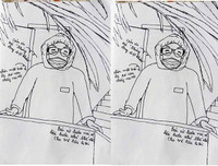 [ẢNH] Cô gái vẽ tranh về 14 ngày sống trong khu cách ly và những bộ nhật ký 