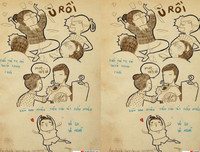 [ẢNH] Cô gái vẽ tranh về 14 ngày sống trong khu cách ly và những bộ nhật ký 