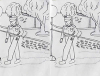 [ẢNH] Cô gái vẽ tranh về 14 ngày sống trong khu cách ly và những bộ nhật ký 