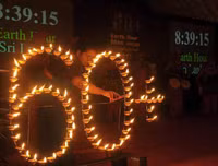 [ẢNH] Các quốc gia trên thế giới hưởng ứng Giờ Trái đất thế nào?