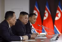 [ẢNH] Những hình ảnh của Chủ tịch Triều Tiên Kim Jong-un tại Nga