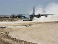 [ẢNH] Không lực Mỹ hé lộ hình ảnh MV-2 Ospre và C-130J Hercules hoạt động ở Syria