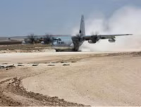 [ẢNH] Không lực Mỹ hé lộ hình ảnh MV-2 Ospre và C-130J Hercules hoạt động ở Syria