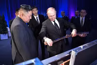 [ẢNH] Những hình ảnh của Chủ tịch Triều Tiên Kim Jong-un tại Nga