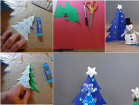 [Ảnh] Tự làm cây thông Noel cực ấn tượng từ vật liệu đơn giản (2)