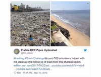 [ẢNH] Thử thách dọn rác thành trào lưu đẹp, 