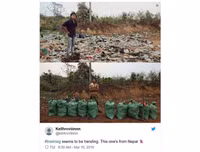 [ẢNH] Thử thách dọn rác thành trào lưu đẹp, 