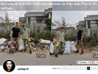 [ẢNH] Thử thách dọn rác thành trào lưu đẹp, 