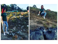 [ẢNH] Thử thách dọn rác thành trào lưu đẹp, 