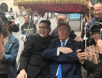 Bản sao nhà lãnh đạo Kim Jong-un và những lần gây chú ý khi xuất hiện cùng bản sao Tổng thống