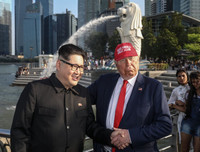 Bản sao nhà lãnh đạo Kim Jong-un và những lần gây chú ý khi xuất hiện cùng bản sao Tổng thống