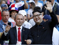 Bản sao nhà lãnh đạo Kim Jong-un và những lần gây chú ý khi xuất hiện cùng bản sao Tổng thống