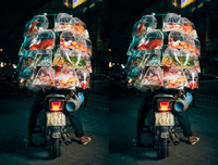 ‘Mưu sinh trên yên xe máy’, bộ ảnh đẹp của nhiếp ảnh gia Anh