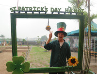 Những khoảnh khắc màu xanh độc đáo trong lễ hội cổ truyền Ireland tổ chức tại Hà Nội